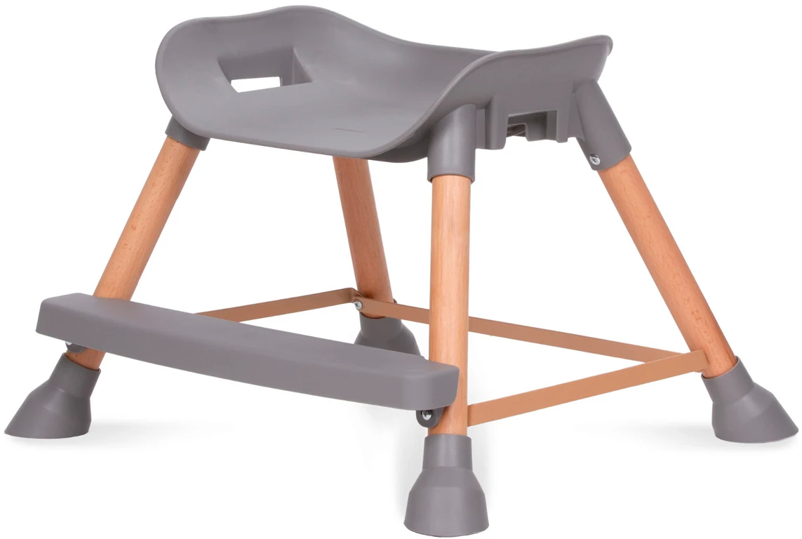 Стульчик для кормления Kidwell Eatan WOOD Gray