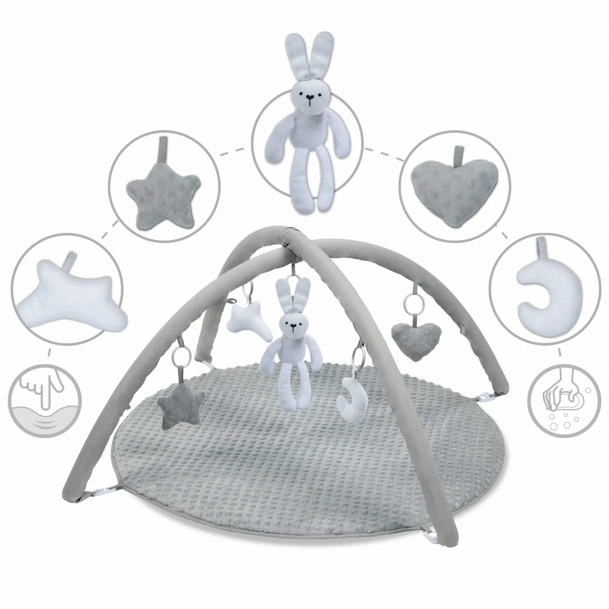 Развивающий коврик Kidwell Grace Bunny