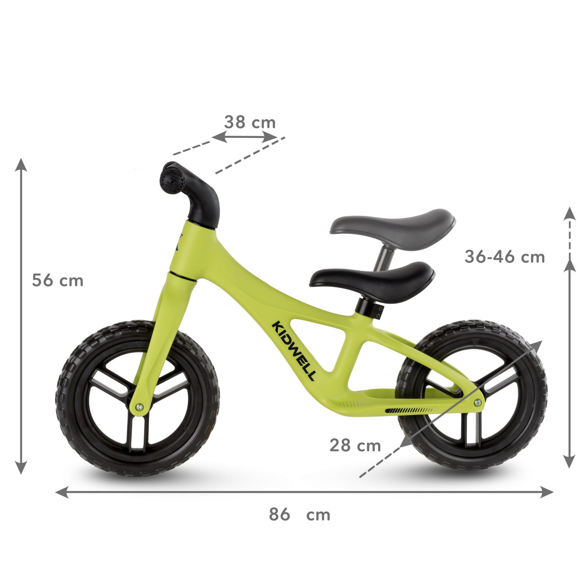 Беговел Kidwell Jogo lime