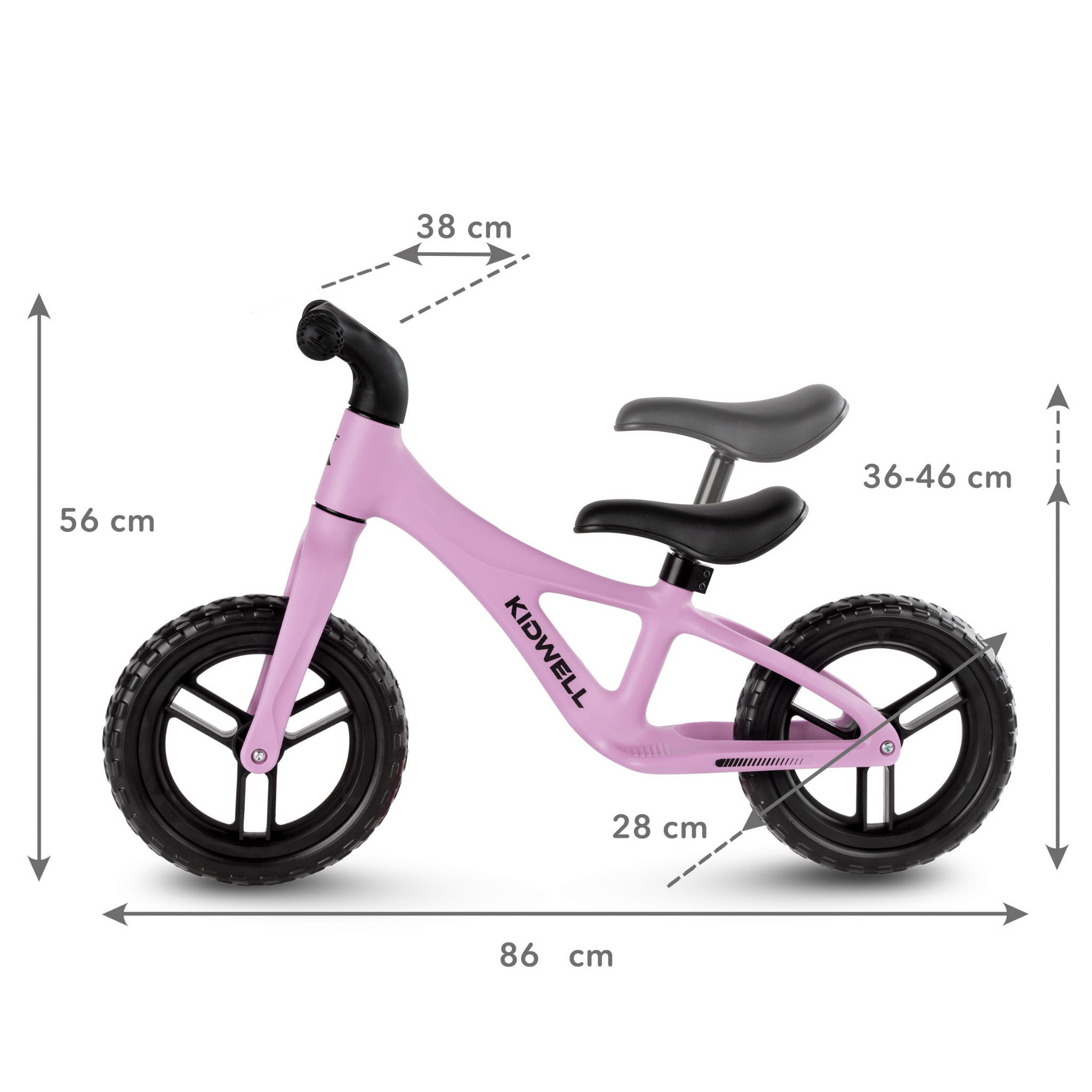 Беговел Kidwell Jogo pink