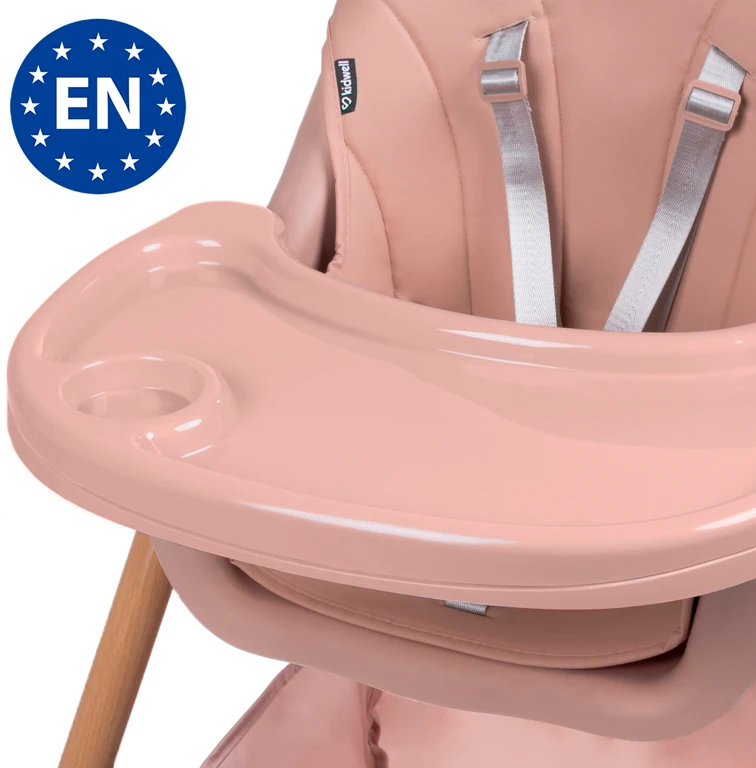 Стульчик для кормления 2 в 1 Kidwell KARIMI Pink