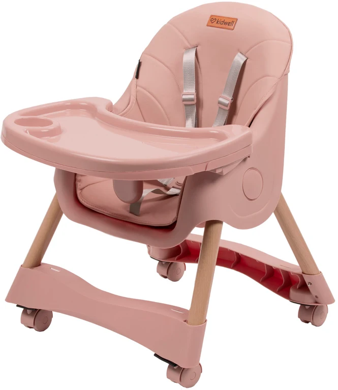 Стульчик для кормления 2 в 1 Kidwell KARIMI Pink