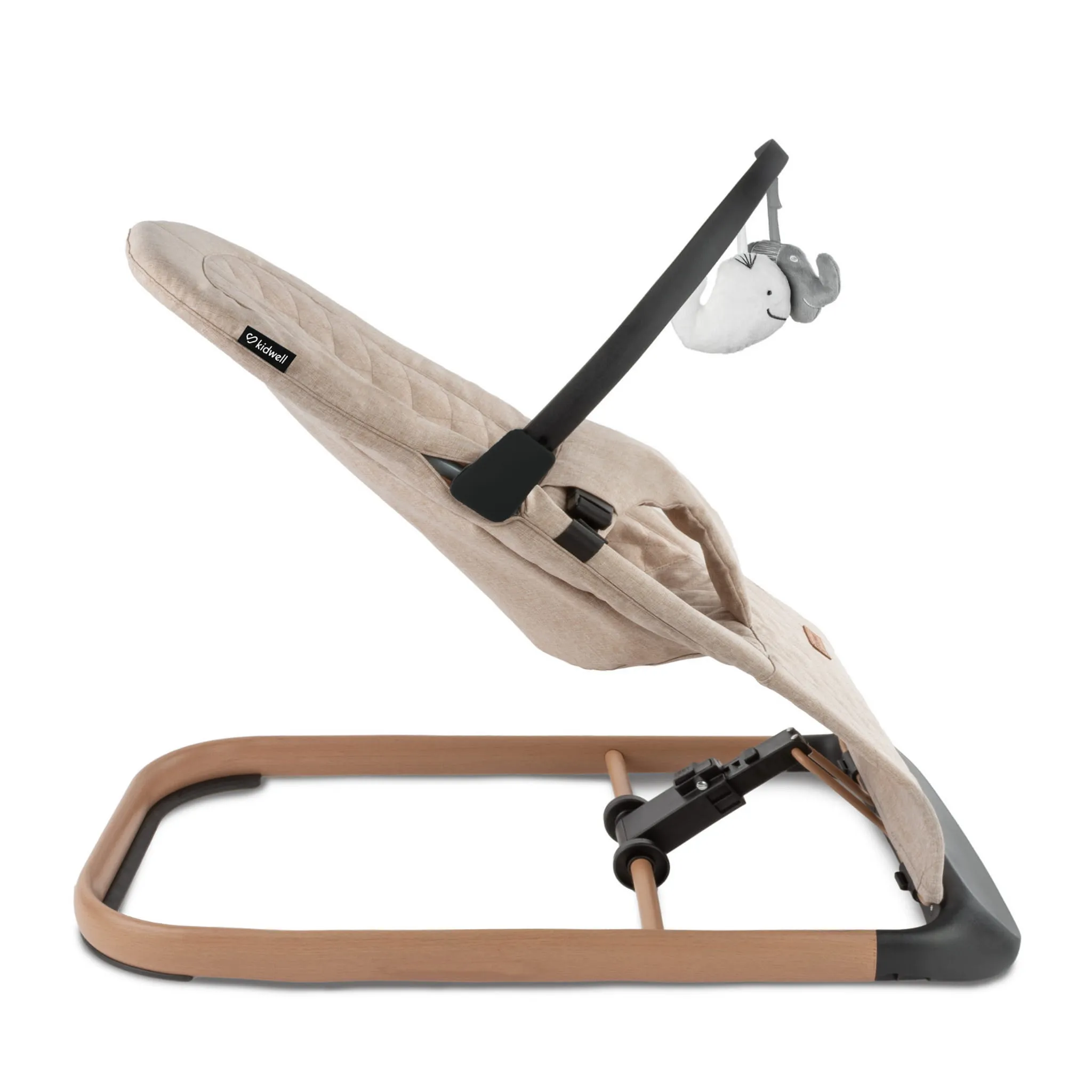 Шезлонг Kidwell Laro Beige/Wooden
