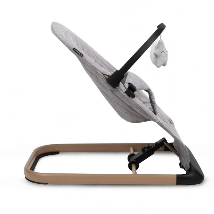 Шезлонг Kidwell Laro Full grey/wooden