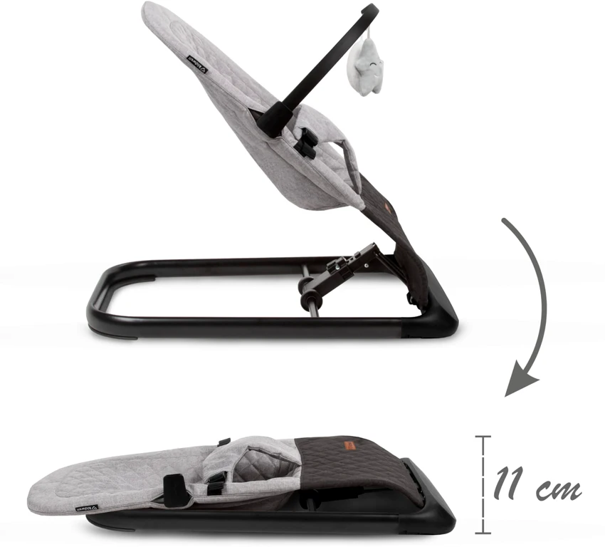 Шезлонг Kidwell Laro Gray/Black