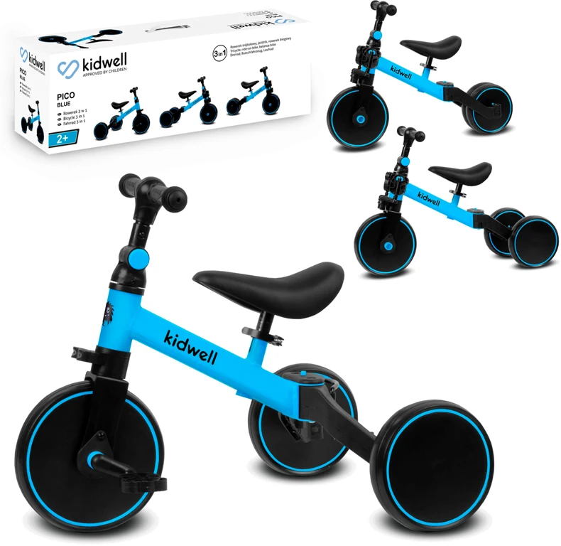 Велосипед 3 в 1 Kidwell PICO Blue