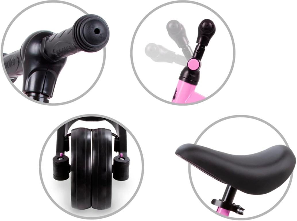 Велосипед 3 в 1 Kidwell PICO Pink