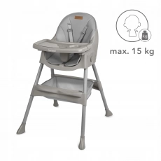 Стульчик для кормления Kidwell TINTO gray