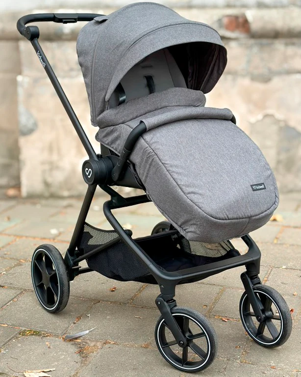 Детская коляска 2 в 1 Kidwell Velmont Gray