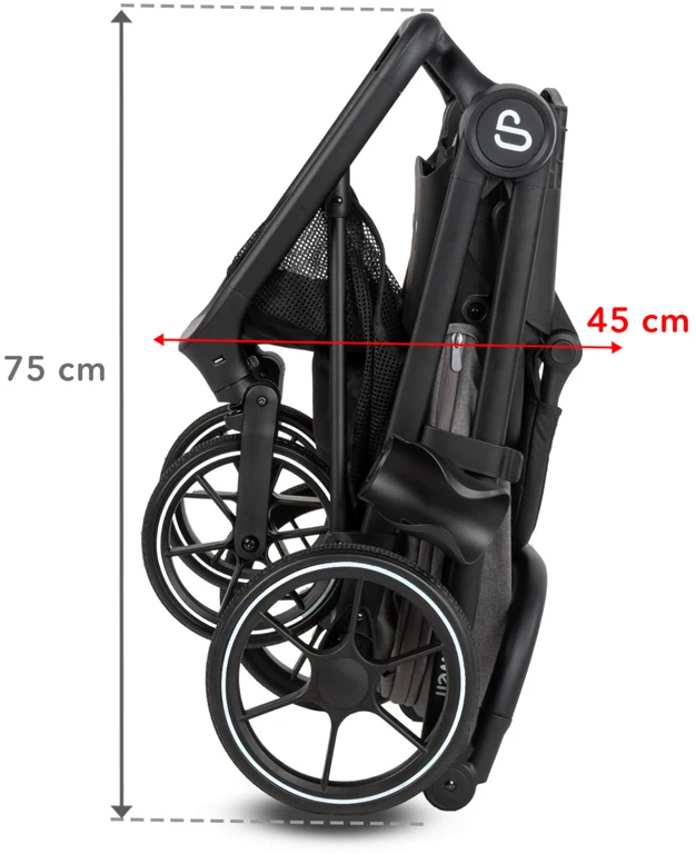 Детская коляска 2 в 1 Kidwell Velmont Gray