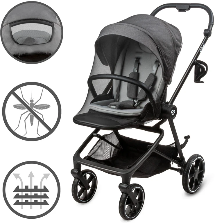 Детская коляска 2 в 1 Kidwell Velmont Gray