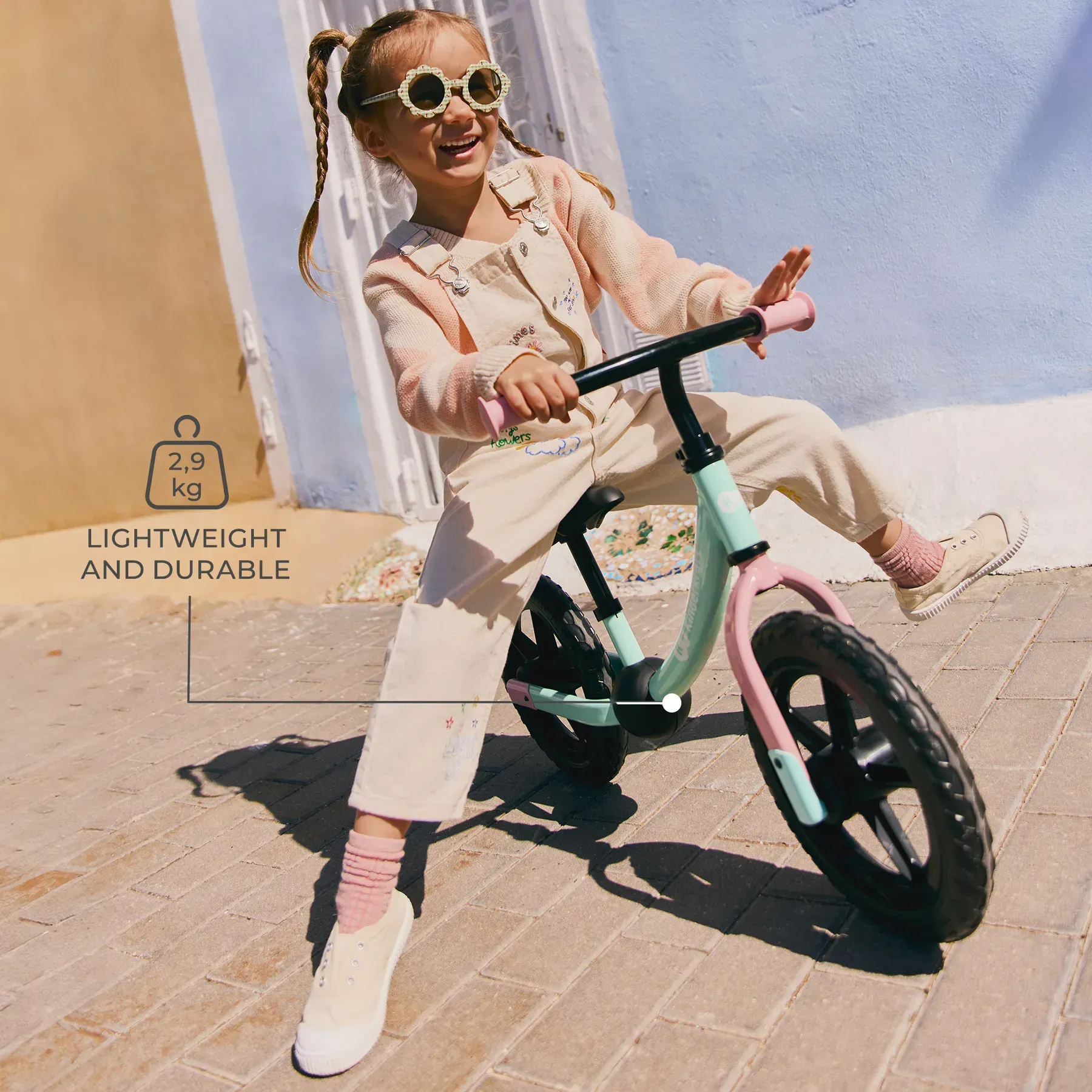 Беговел Kinderkraft 2Way Next Candy Mint