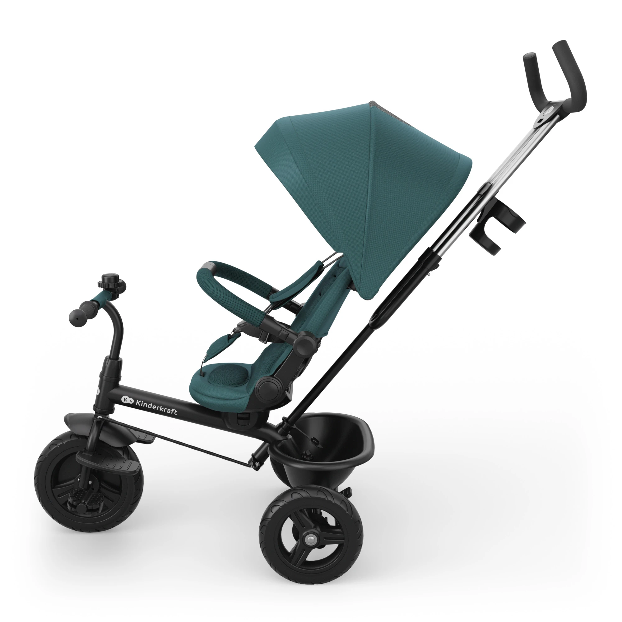 Триколісний велосипед Kinderkraft Aston 2 Plus Green