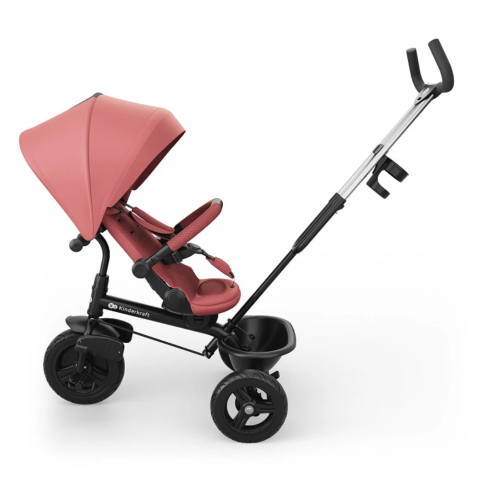 Трехколесный велосипед Kinderkraft Aston 2 Plus Pink