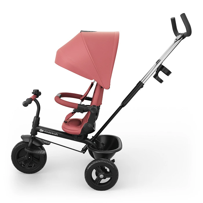 Трехколесный велосипед Kinderkraft Aston 2 Plus Pink