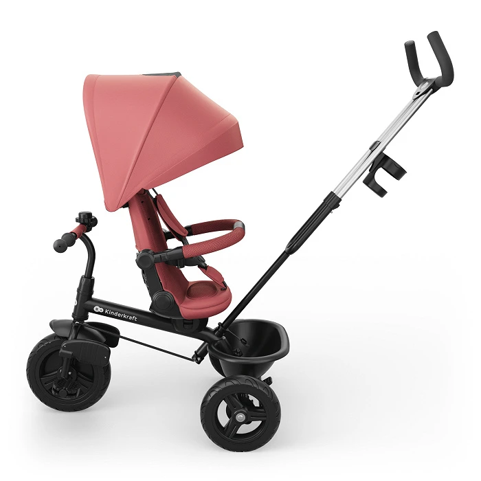 Трехколесный велосипед Kinderkraft Aston 2 Plus Pink