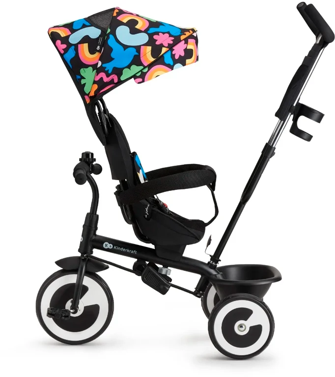 Триколісний велосипед Kinderkraft Aston Happy Shapes