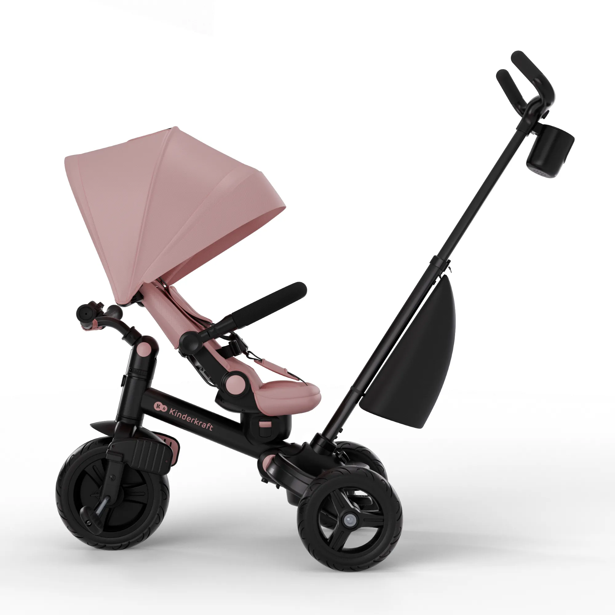 Триколісний велосипед Kinderkraft Aveo 2 Plus Pink
