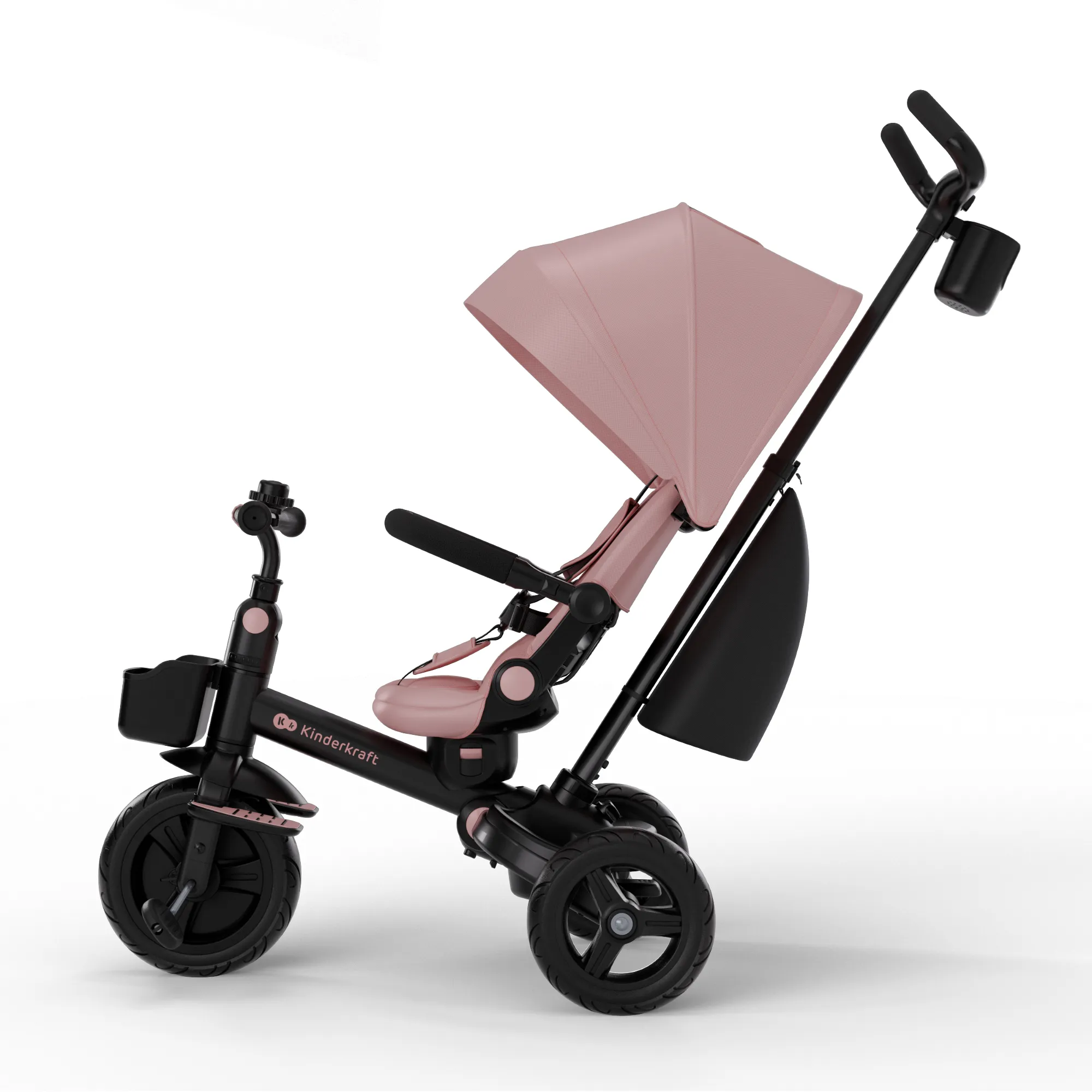 Триколісний велосипед Kinderkraft Aveo 2 Plus Pink