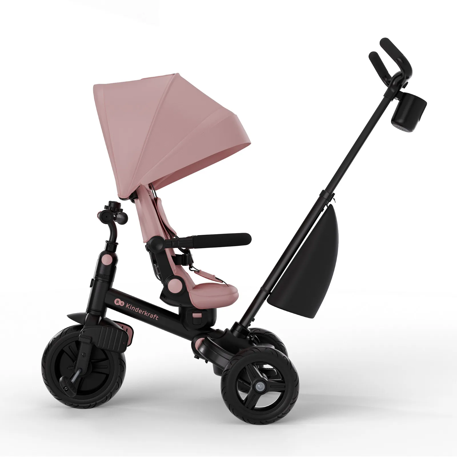 Триколісний велосипед Kinderkraft Aveo 2 Plus Pink