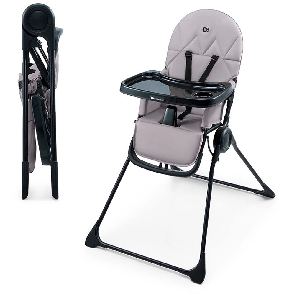Стільчик для годування Kinderkraft Binci Grey