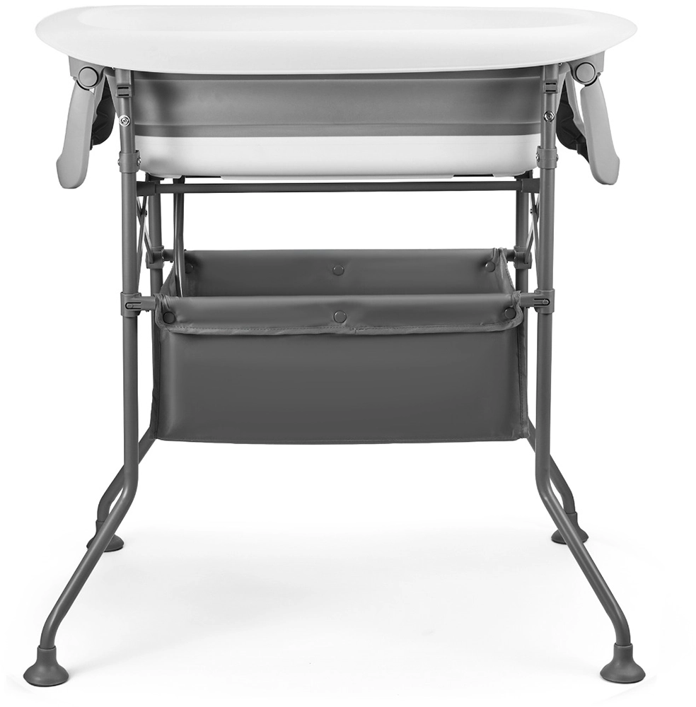 Столик для сповивання з ванною Kinderkraft Bubbly Grey
