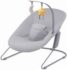 Детский шезлонг Kinderkraft Calmee Grey