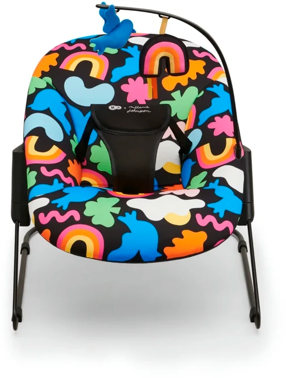 Дитячий шезлонг Kinderkraft Calmee Happy Shapes
