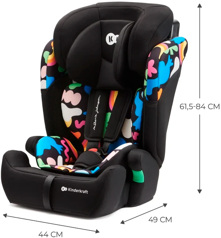 Автокрісло Kinderkraft Comfort Up i-Size Happy Shapes