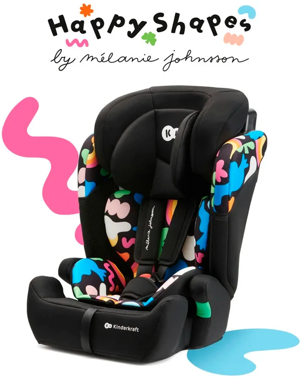 Автокрісло Kinderkraft Comfort Up i-Size Happy Shapes