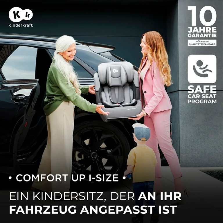 Автокрісло Kinderkraft Comfort Up i-Size Happy Shapes