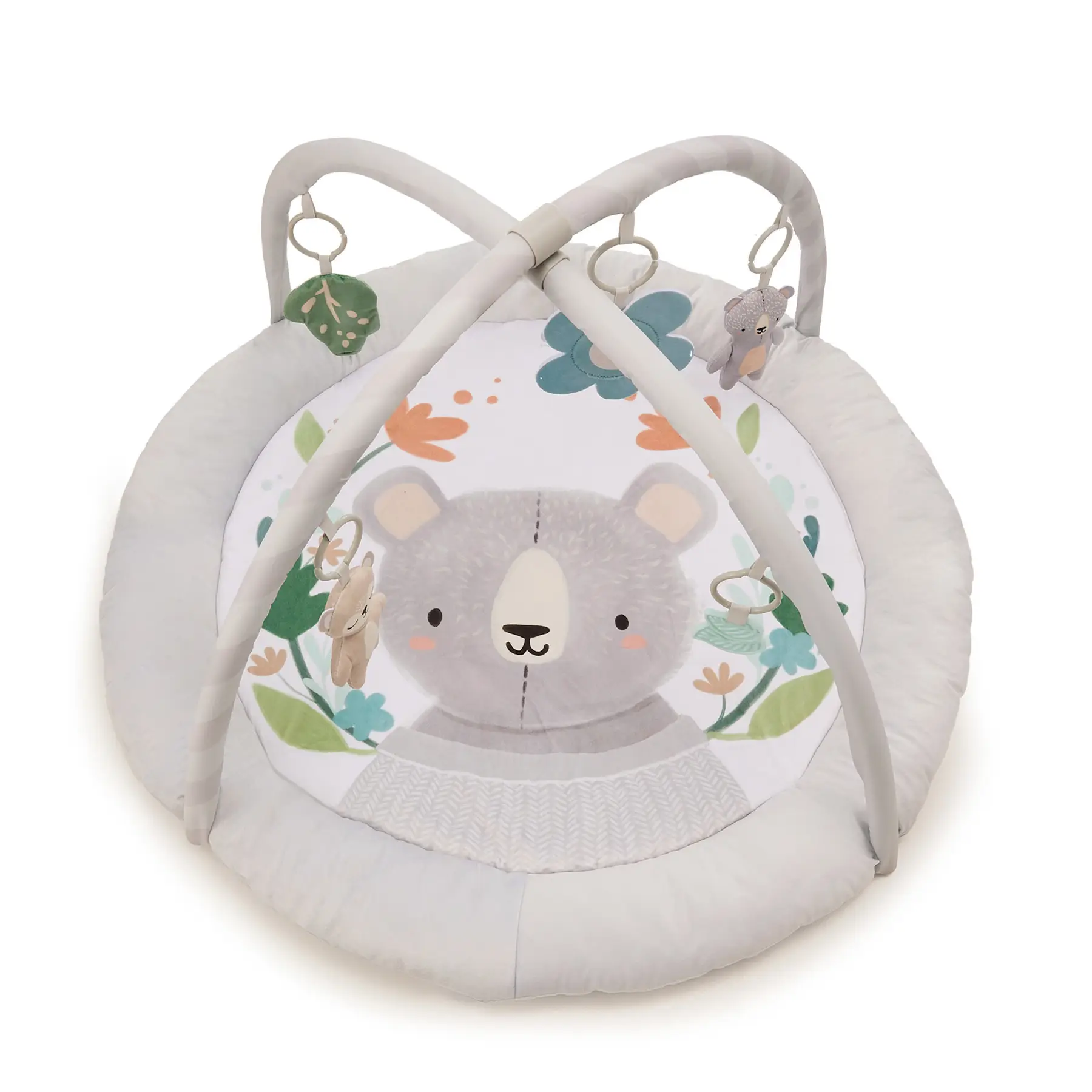 Двусторонний коврик Kinderkraft Cozyplay (KPCOZY00LGR0000)