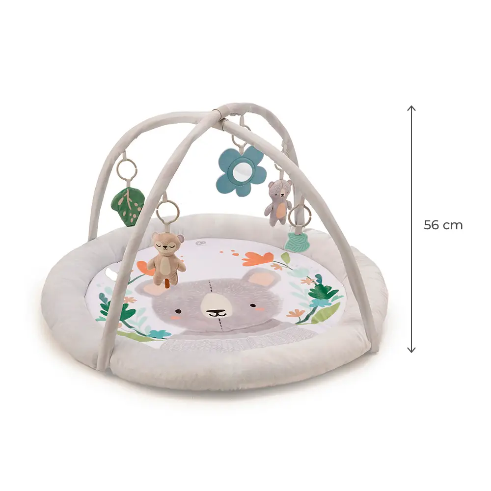 Двусторонний коврик Kinderkraft Cozyplay (KPCOZY00LGR0000)