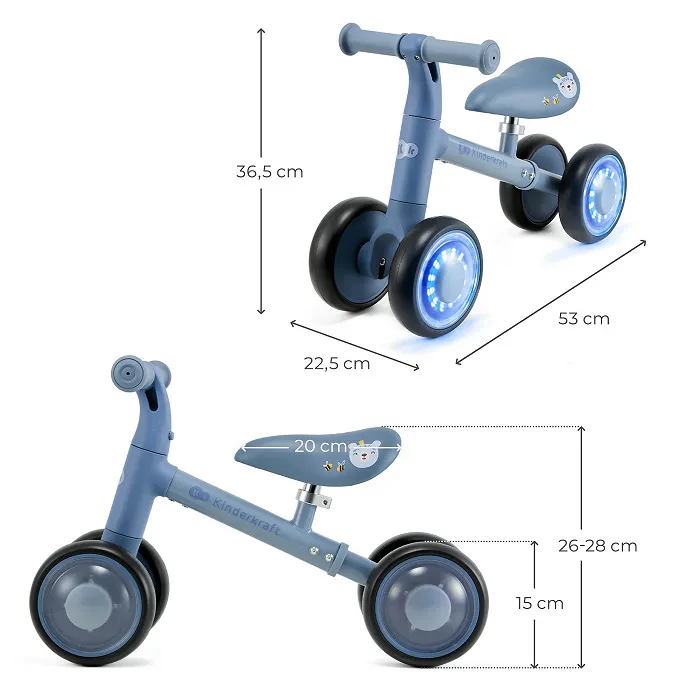 Каталка-беговел Kinderkraft Cutie Flash Blue