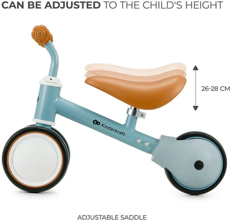 Каталка-беговел Kinderkraft Cutie Light Blue (KRCUTI00BLU0000)