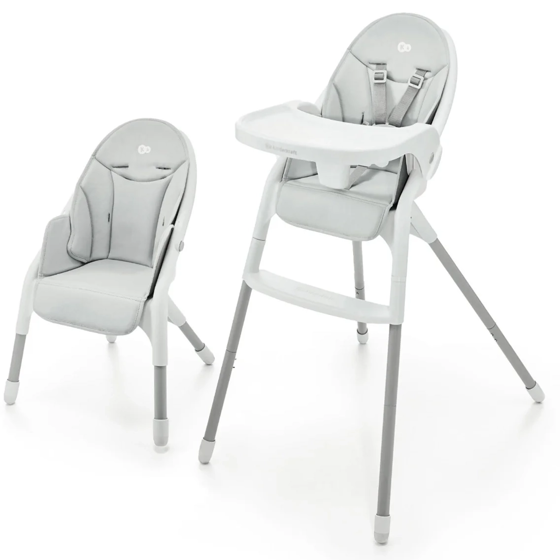 Стульчик для кормления Kinderkraft Dinnly Grey