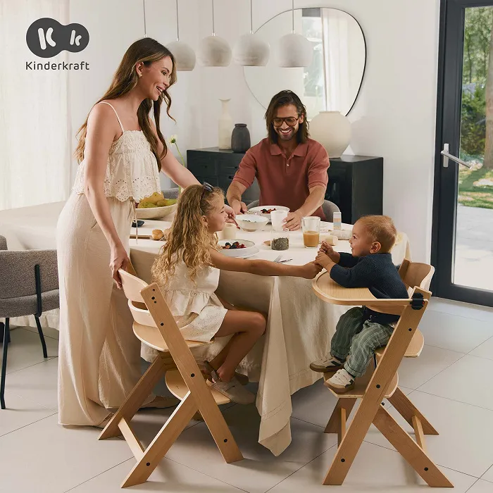Дитячий стільчик для годування Kinderkraft Enock Brown