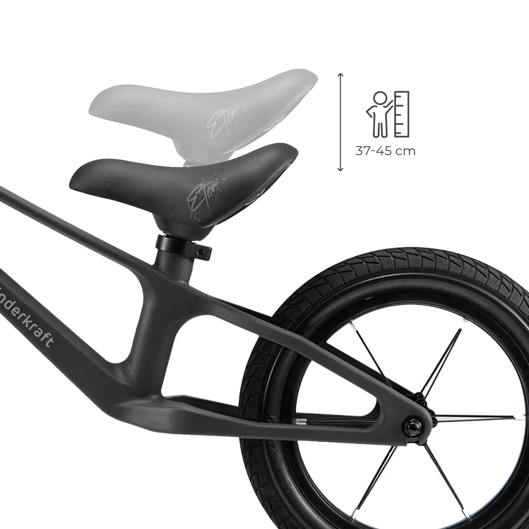 Беговел Kinderkraft Eter Black