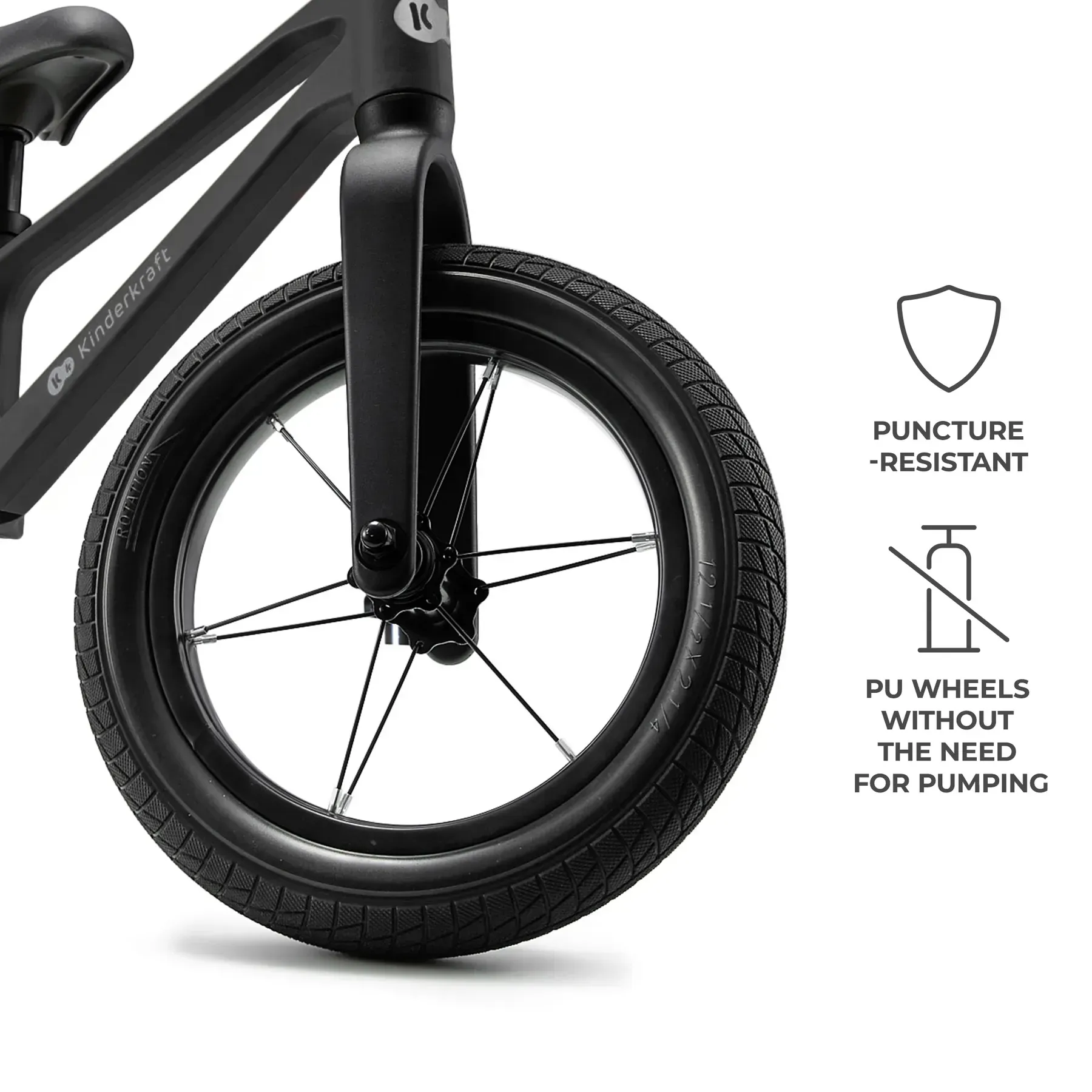 Беговел Kinderkraft Eter Black