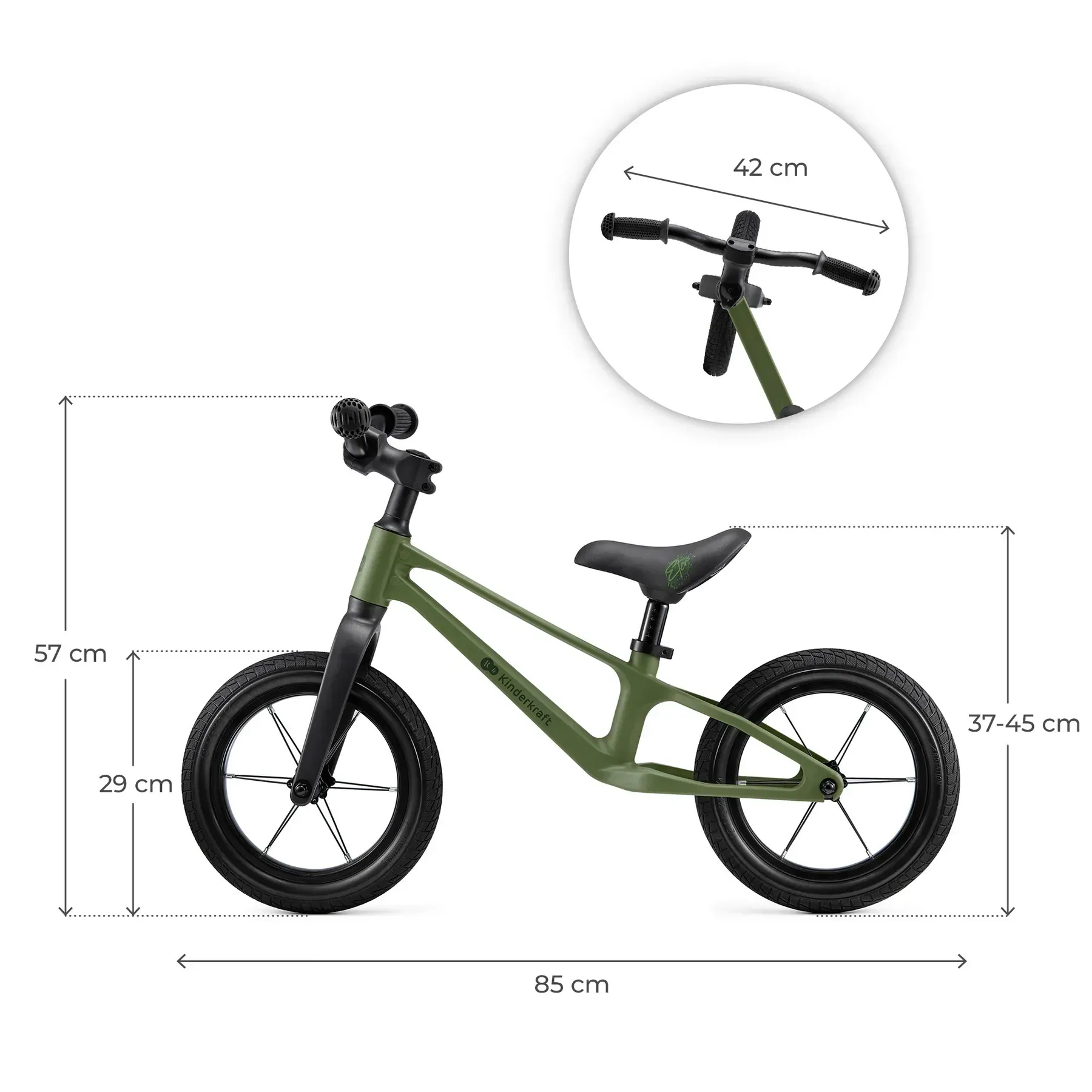 Беговел Kinderkraft Eter Green