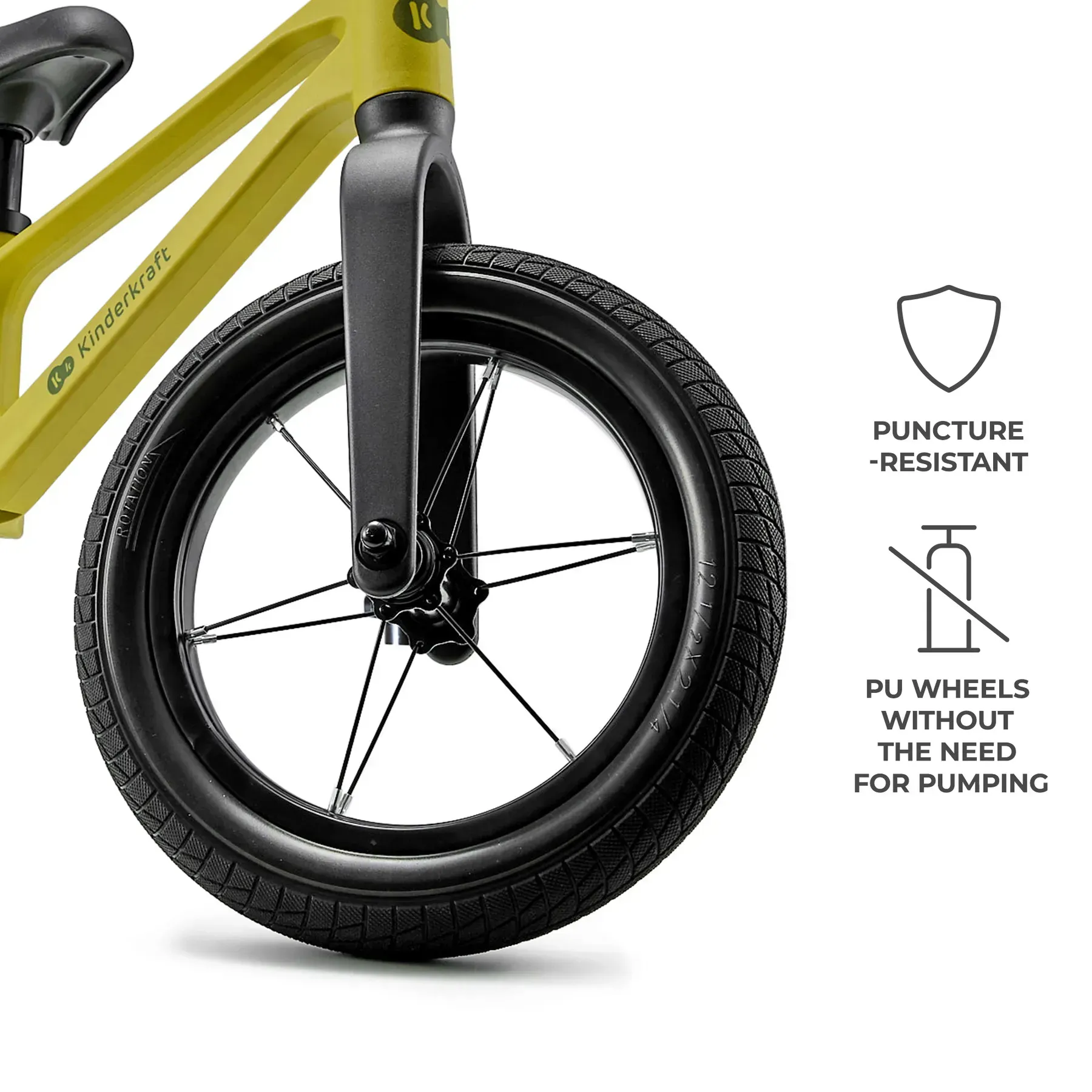 Беговел Kinderkraft Eter Lime