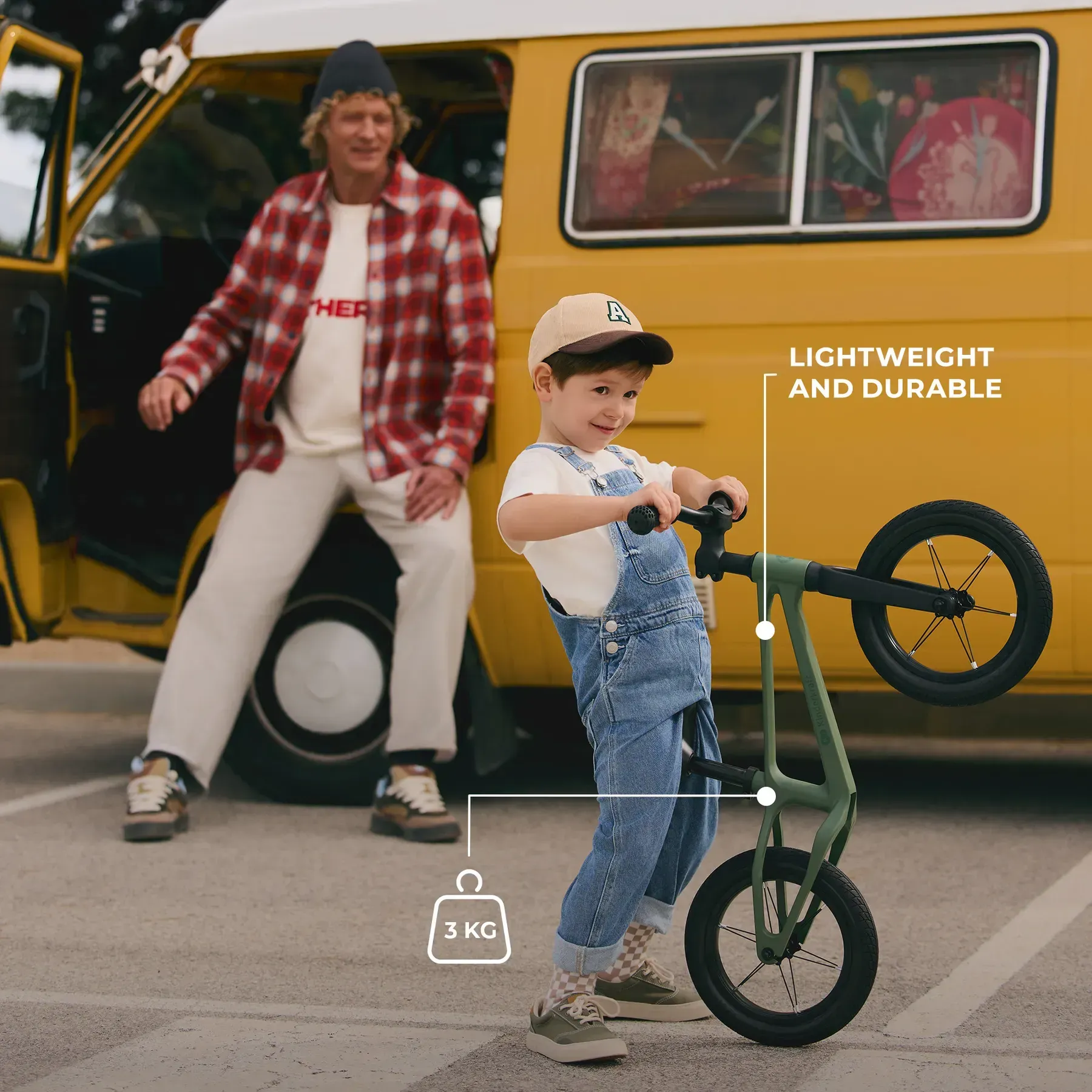 Беговел Kinderkraft Eter Lime