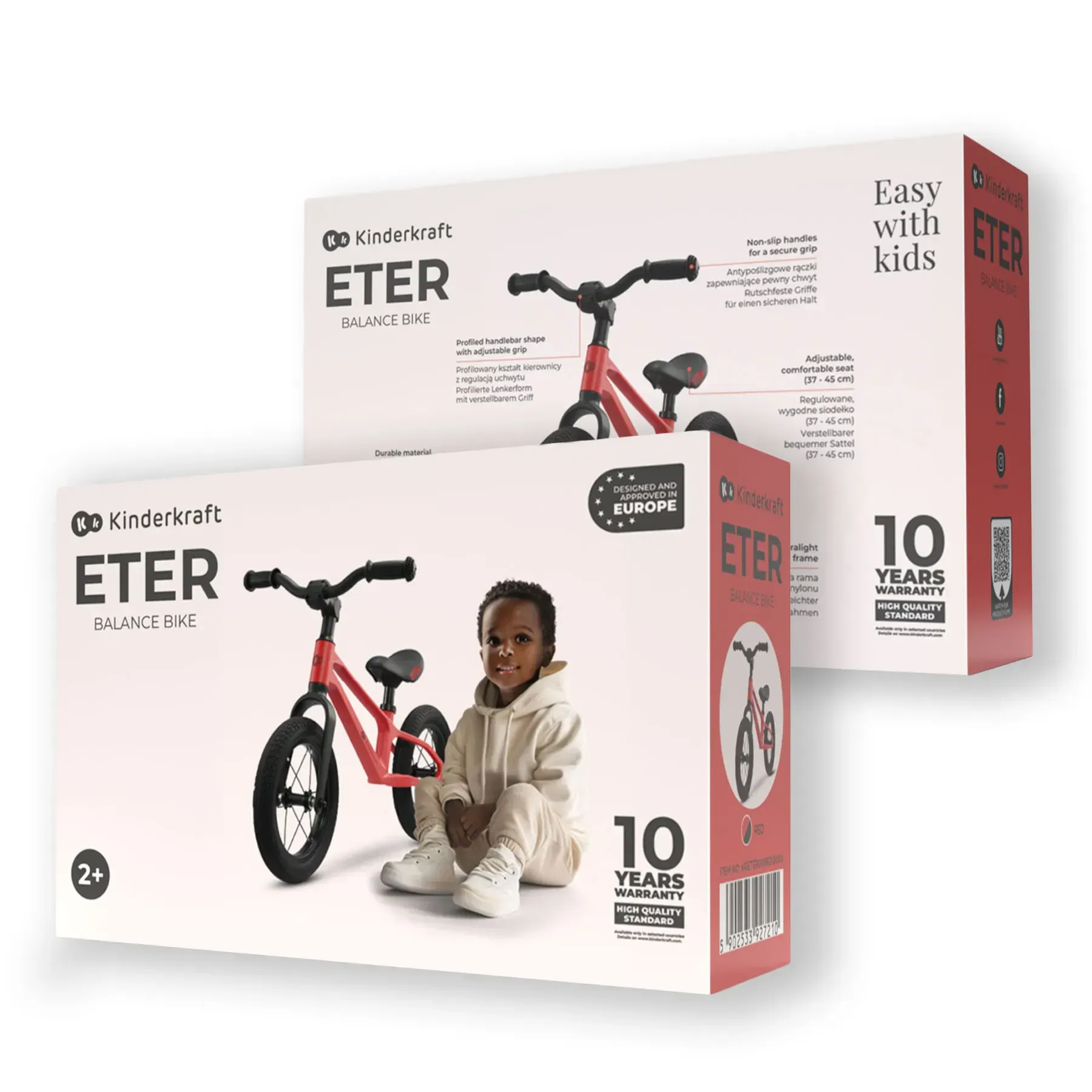 Беговел Kinderkraft Eter Red