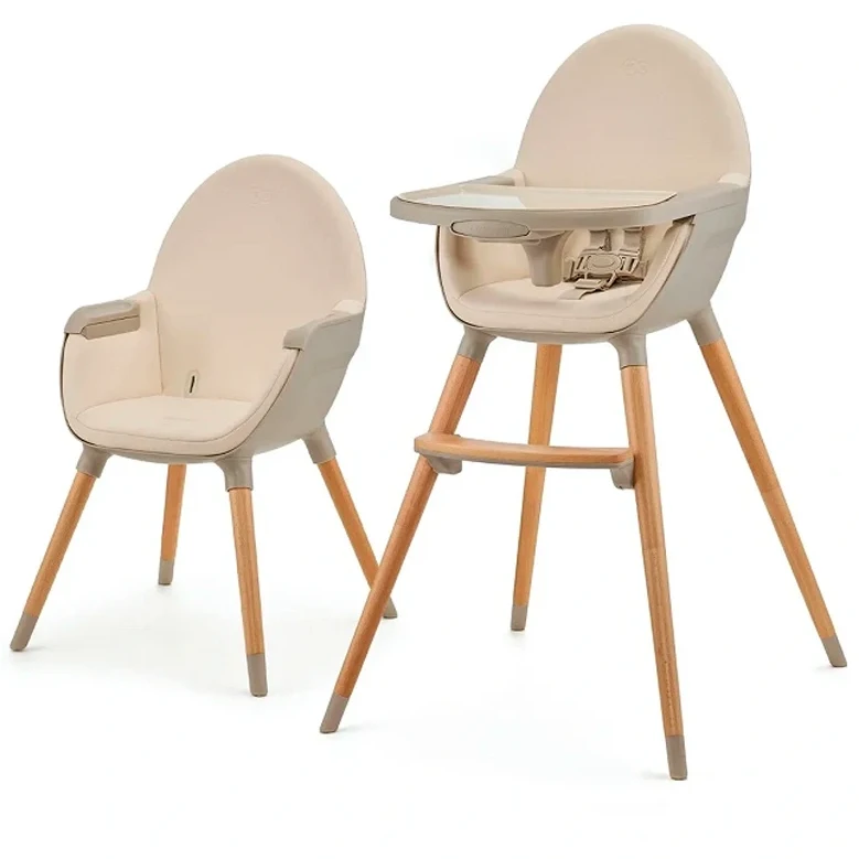 Стільчик для годування 2 в 1 Kinderkraft Fini 2 Beige