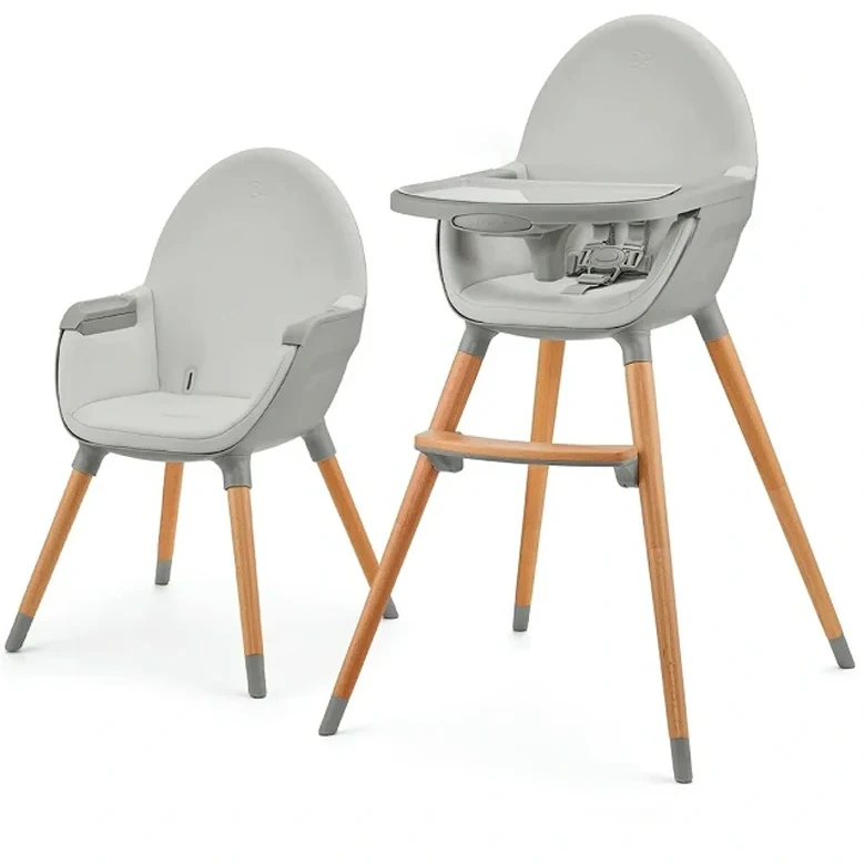 Стільчик для годування 2 в 1 Kinderkraft Fini 2 Grey