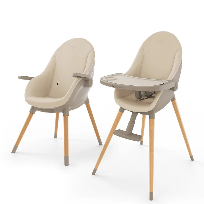 Стільчик для годування 3 в 1 Kinderkraft Fini Up Beige