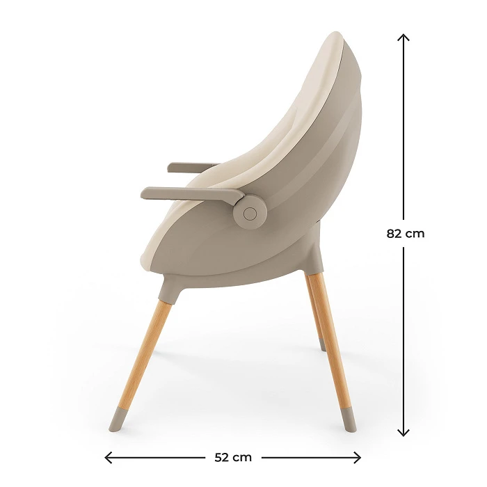 Стільчик для годування 3 в 1 Kinderkraft Fini Up Beige