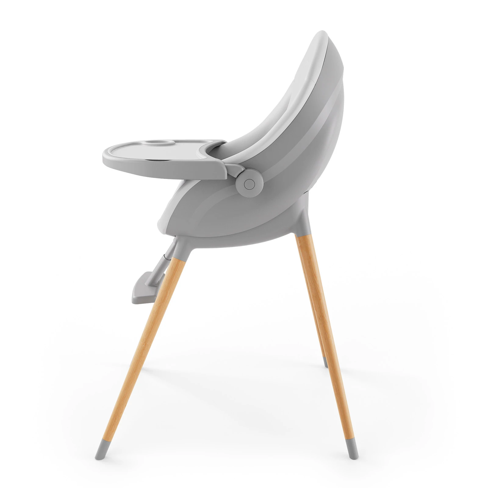 Стільчик для годування 3 в 1 Kinderkraft Fini Up Grey