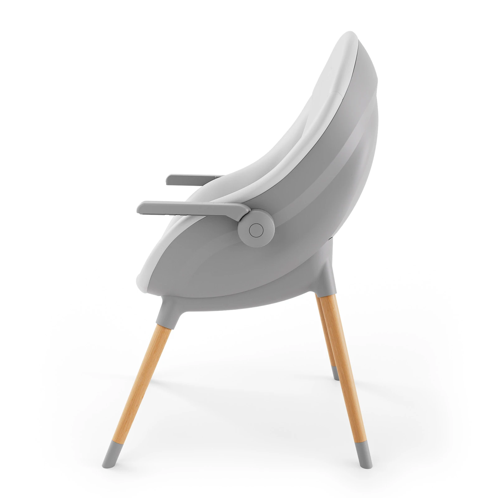 Стільчик для годування 3 в 1 Kinderkraft Fini Up Grey