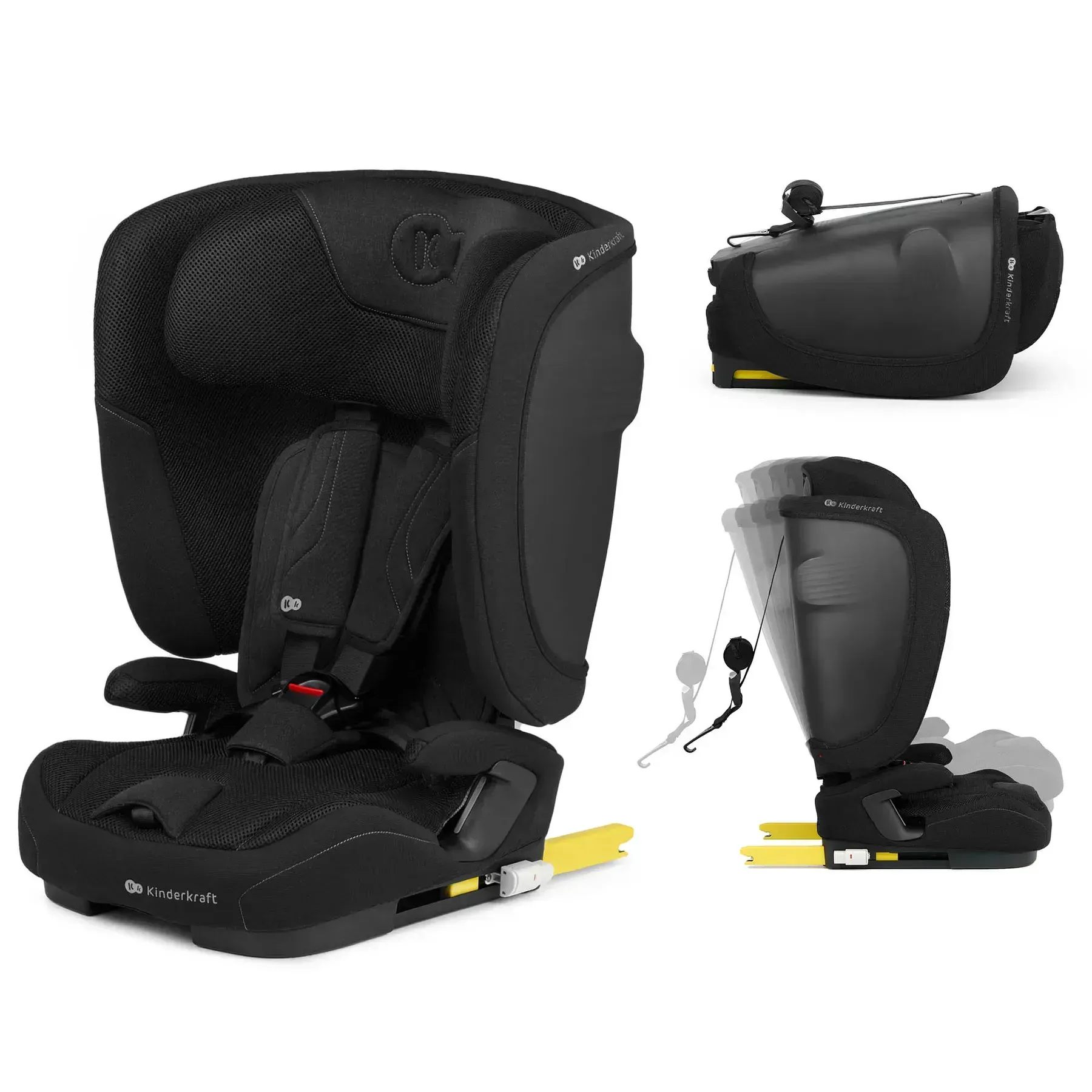Автокресло Kinderkraft Fix2Go i-Size Black